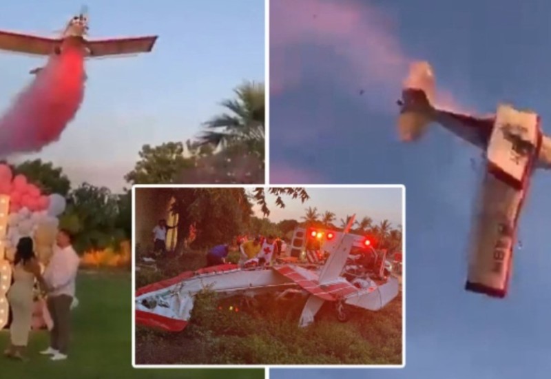 Pilot izgubio život: Zabava povodom otkrivanja pola bebe završila tragično VIDEO