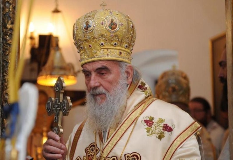 Patrijarh Irinej uveden u tron srpskih patrijarha
