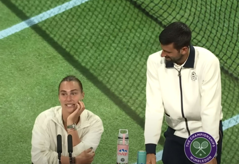 Sabalenka fotografijama sa Đokovićem "zapalila" interet: "Dupli sastanak iz snova" (FOTO)