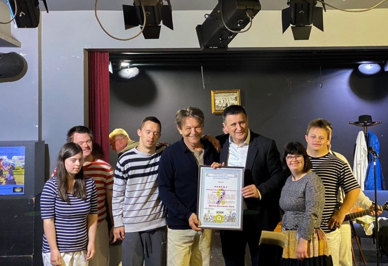 Dragan Bjelogrlić ambasador Daun sindrom centra Banjaluka za Srbiju