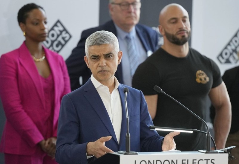 Sadik Kan treći put gradonačelnik Londona