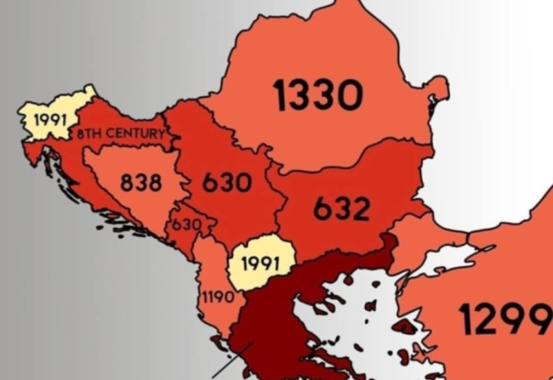 Pojavila se nova zapaljiva karta Balkana, izazvala lavinu komentara (FOTO)