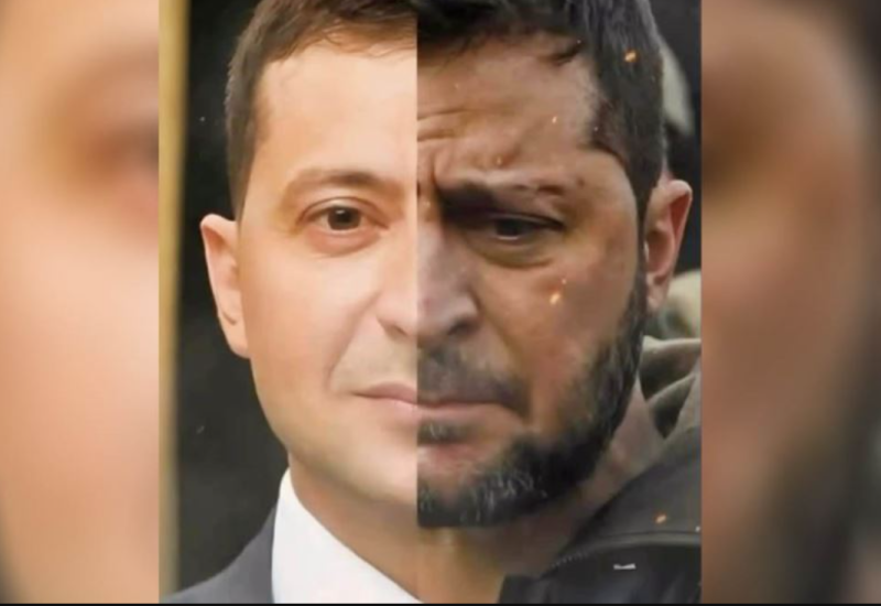 Bore, sijeda brada, iscrpljen i izraženi podočnjaci: Pojeo ga rat, drastična promjena predsjednika Ukrajine