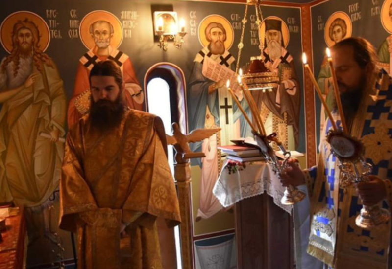 Vladika Sergije služio liturgiju u manastiru Rmanj