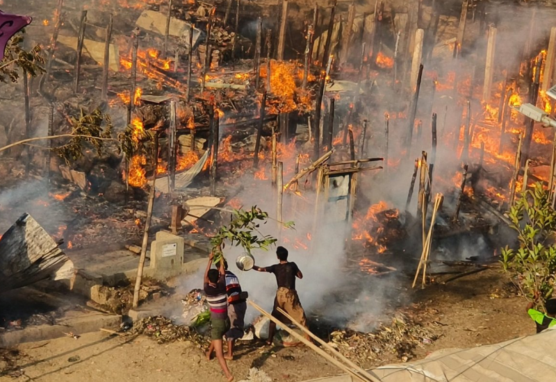 Veliki požar ostavio hiljade ljudi bez domova (VIDEO)
