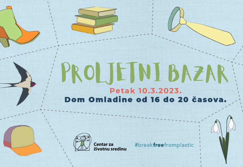 Razmjena garderobe na Proljetnom bazaru u Domu omladine