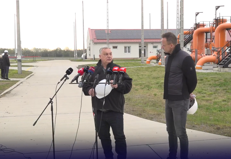 Orban: Situacija ozbiljna, snabdijevanje gasom zasad nije ugroženo