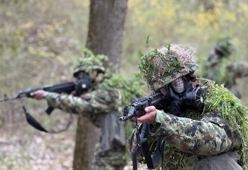 Vojnici na služenju vojnog roka završili prvo logorovanje