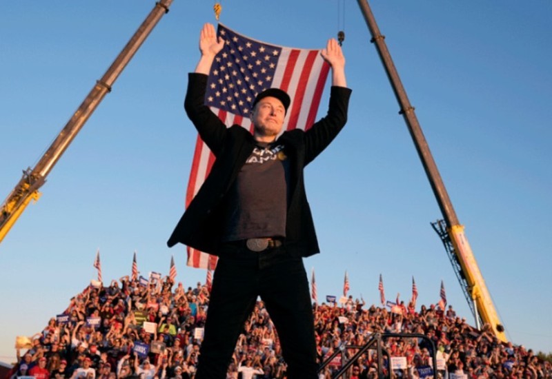 TRAMP ODRŽAO PREDIZBORNI MITING na mjestu atentata, za govornicom bio i ILON MASK