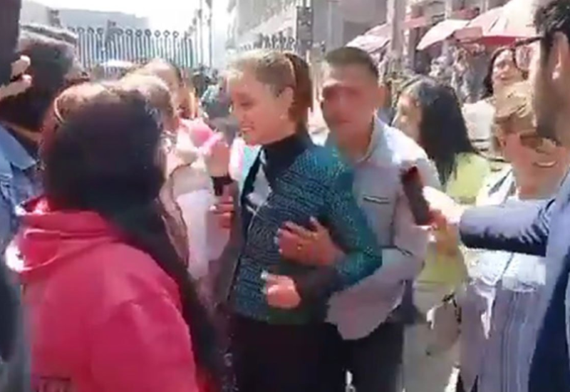 Predsjednica Meksika podiže prijavu protiv muškarca koju ju je pipao