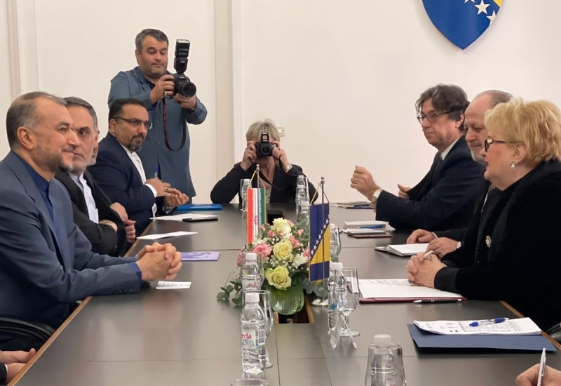 Turković održala sastanak sa ministrom vanjskih poslova Irana
