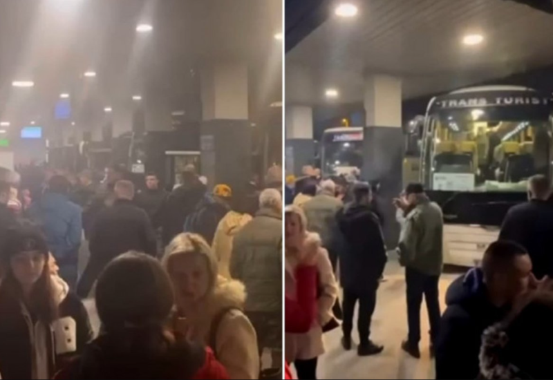 Samo večeras više od 400 osoba napustilo BiH