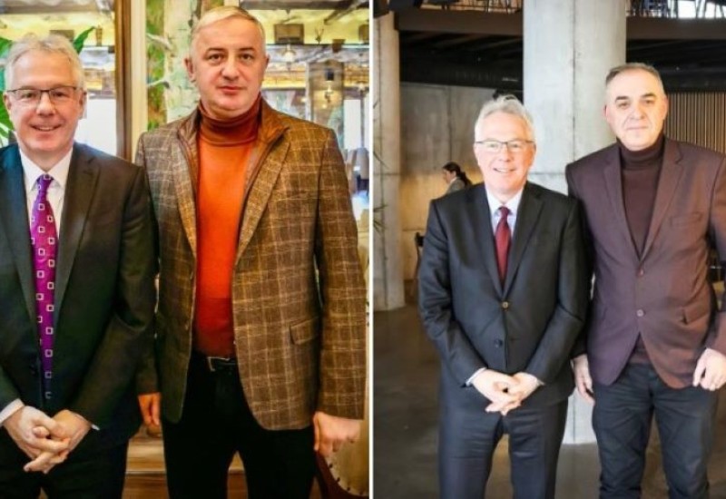 Ambasador Marfi se sastao sa Borenovićem i Miličevićem