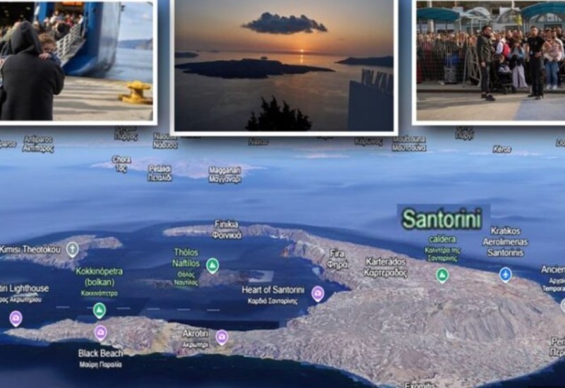 Tri jaka zemljotresa na Santoriniju u sedam minuta: Grci prestravljeni