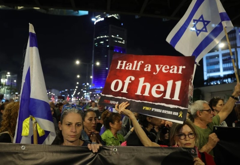 Novi masovni protesti u Tel Avivu: Izraelci bijesni i traže odlazak Netanyahua