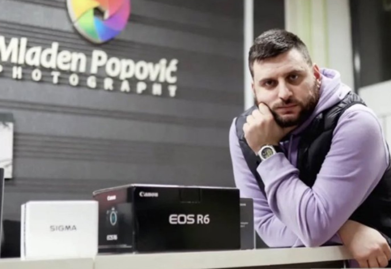 NESTAO SINOĆ Fotograf Mladen Popović se javio porodici