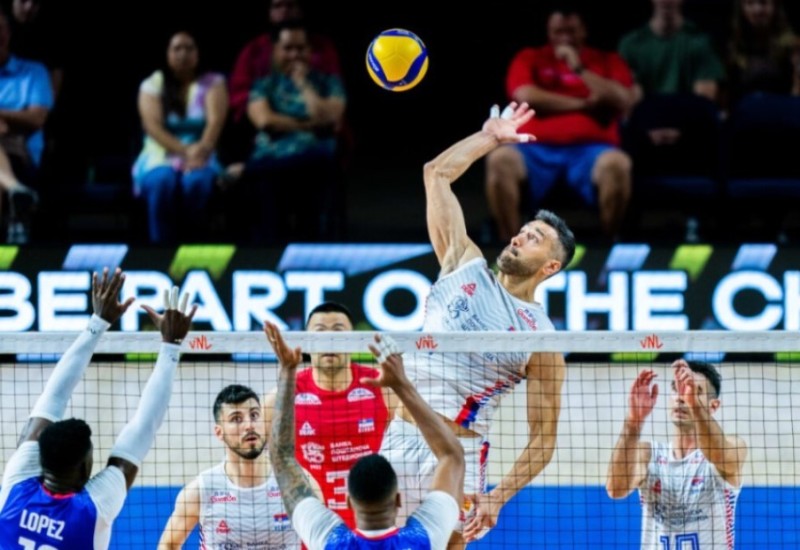 Odbojkaši Srbije ostvarili petu pobjedu u Ligi nacija
