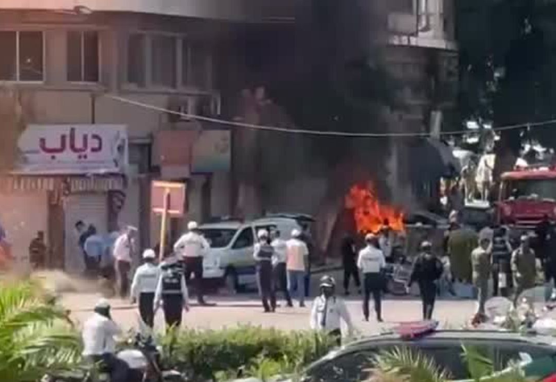 Eksplozija u Damasku, Makron bezbjedan