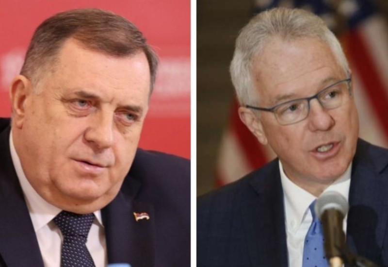 Ambasada SAD: Protivustavna Dodikova najava da će Šmita spriječiti da uđe u Srpsku