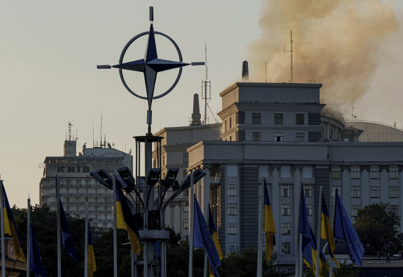 Veliki napad Rusije na Kijev: Pogođena zgrada Vlade Ukrajine