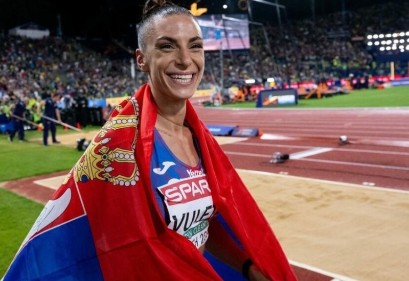 Ivana Vuleta najbolja atletičarka na Balkanu