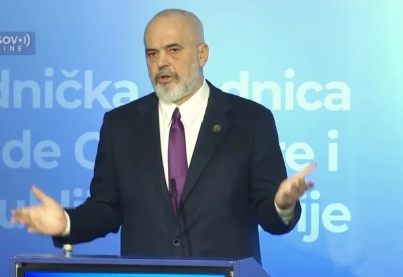 Edi Rama predložio svoj nacrt plana formiranja ZSO