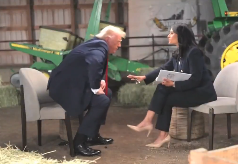 Tramp prekinuo intervju nakon pitanja o dokazima za tvrdnje o izbornoj krađi (VIDEO)