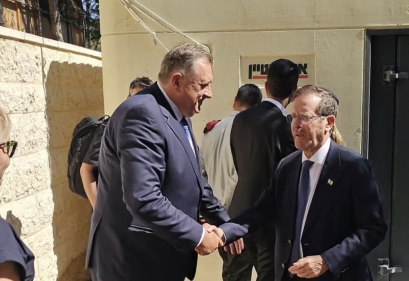 Dodik sa Hercogom: Srpska pouzdan partner Izraela