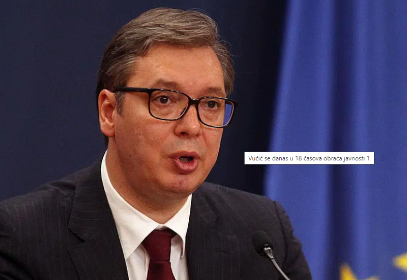 VUČIĆ: Sačekaću zvaničnu odluku CIK-a BiH, a onda ću čestitati pobjedniku