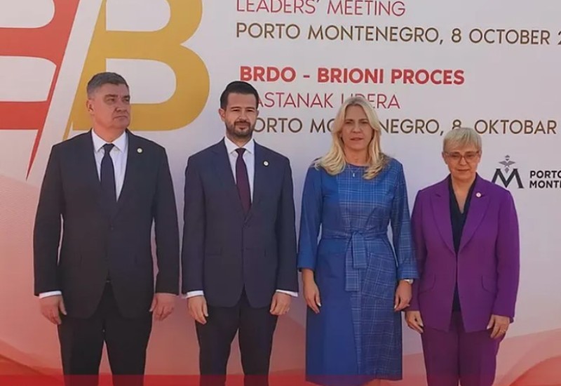 Sastanak lidera Brdo-Brioni procesa, prisustvuje Cvijanović