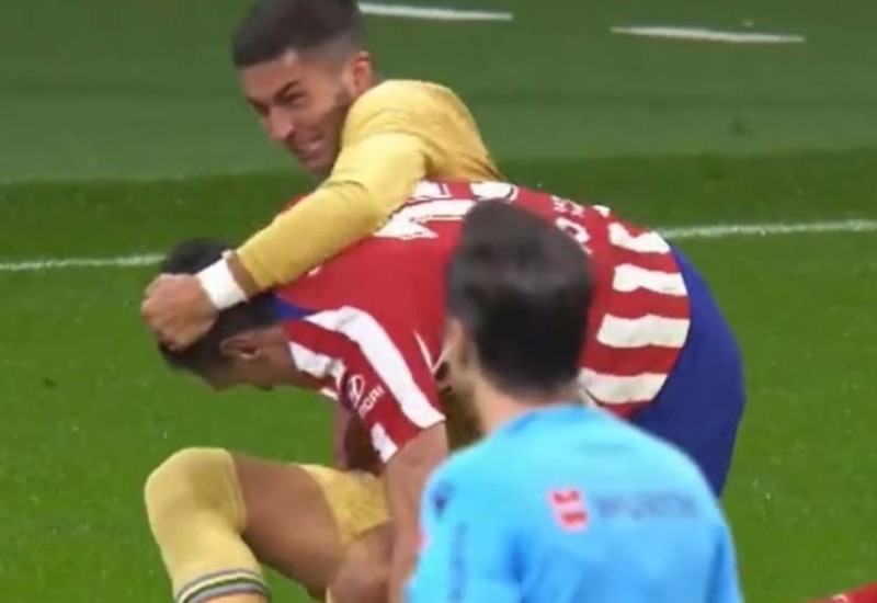 Haos u Madridu: Tuča Savića i Toresa na terenu VIDEO