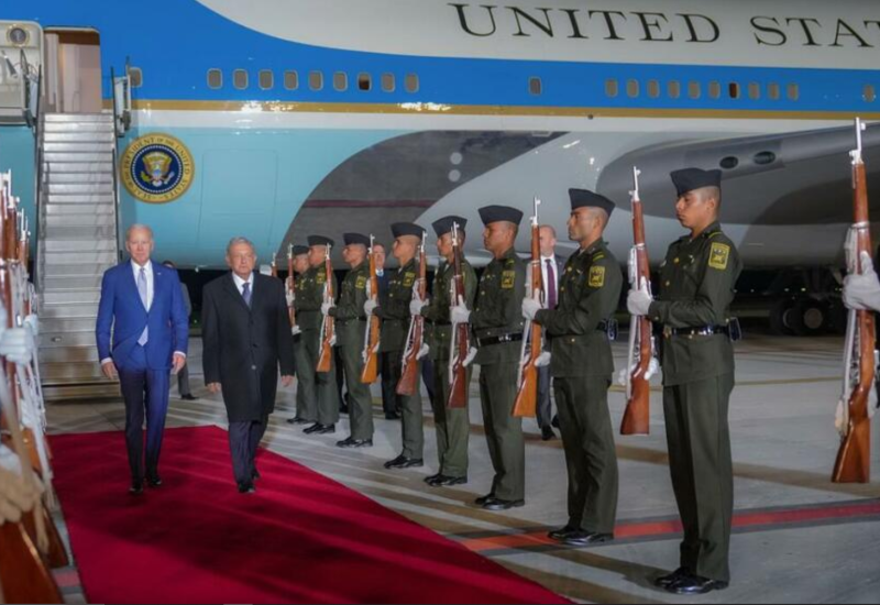 Dočekao ga predsjednik Obradoro: Bajden u prvoj posjeti Meksiku