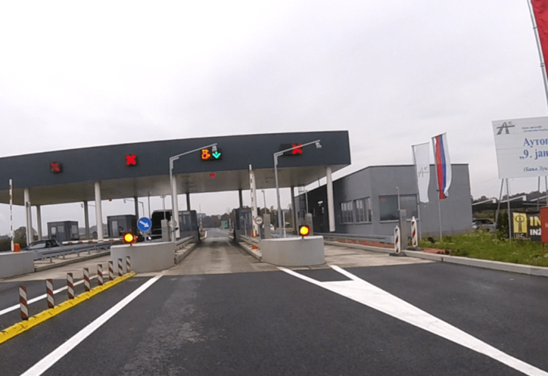 Dobre vijesti iz Autoputeva RS - rampe podignute povodom 9. januara
