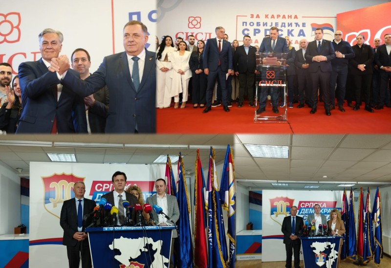 Izborna noć ogolila opoziciju u Srpskoj: prazne sale, tišina i podrška „na riječ“