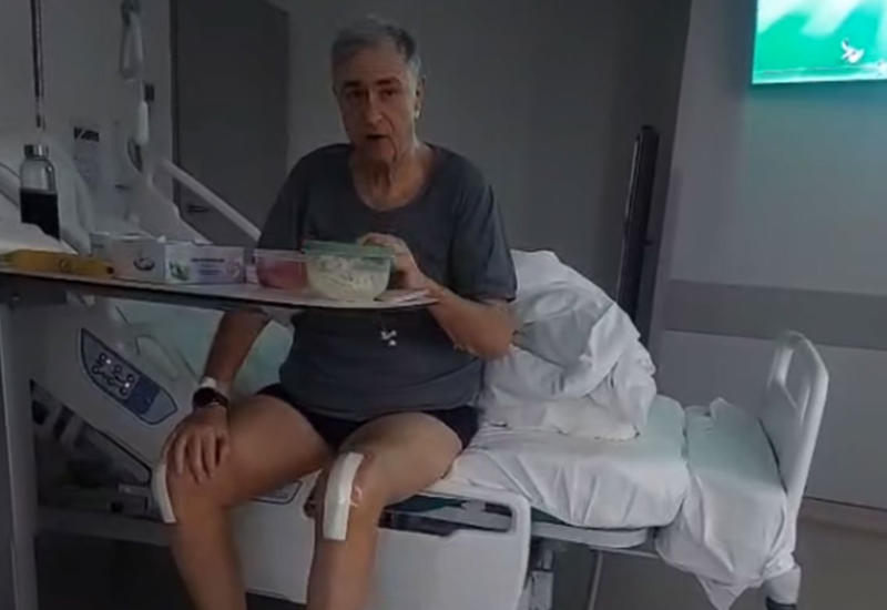 Goran Milić se oglasio iz bolnice: Doktori jamče novih 80.000 km hodanja (VIDEO)