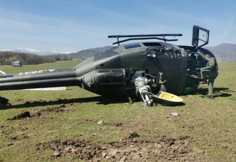 Godinu dana bez odgovora o prevrtanju helikoptera Oružanih snaga