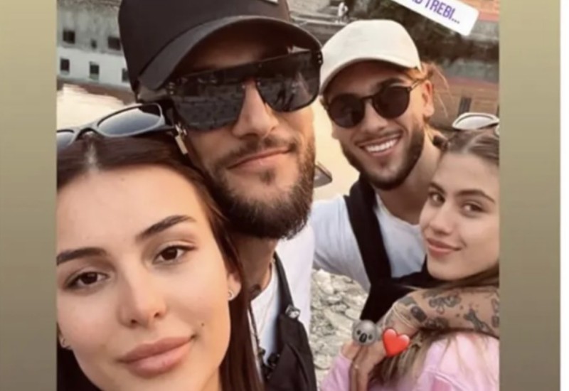 Društvo im pravi Nemanjin brat: Gudelj i Anastasija uživaju u Trebinju