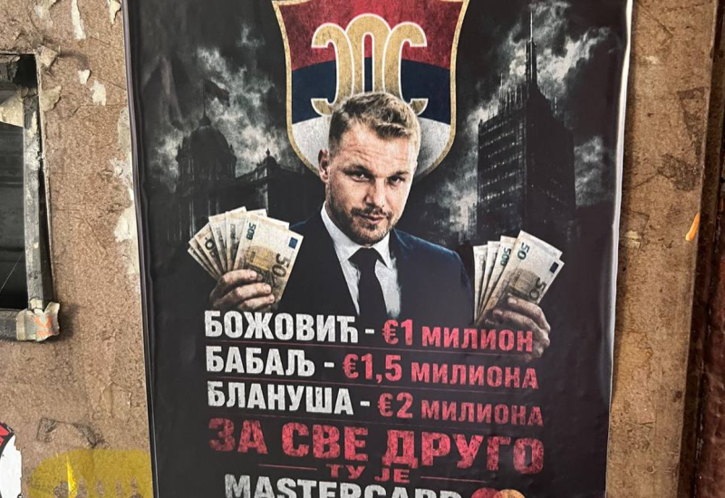 Osvanuli plakati po Banjaluci: Da li Stanivuković kupuje članove SDS-a?