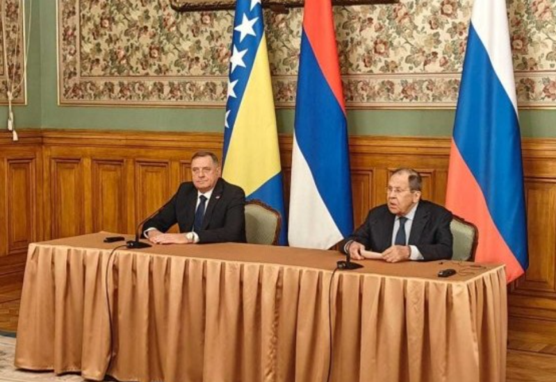 Lavrov sa Dodikom: BiH da se pripremi za neugodna pitanja na sjednici Savjeta bezbjednosti UN