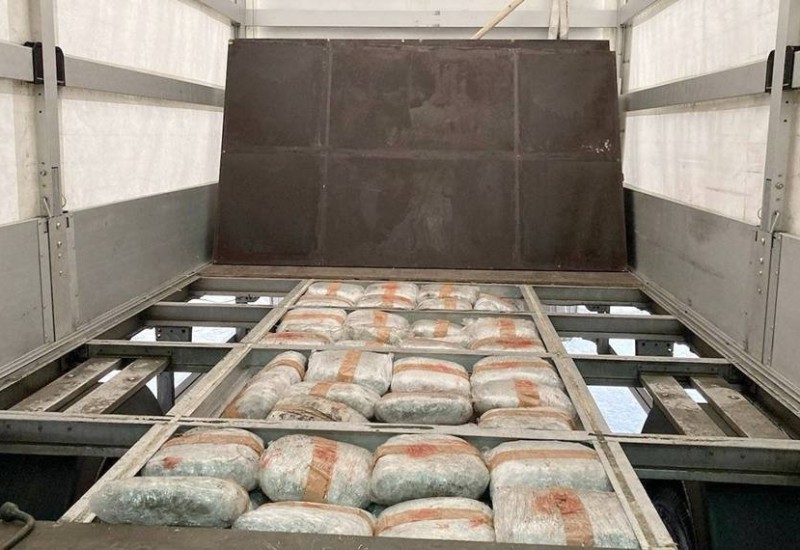 Pronađeno 280 kilograma marihune na graničnom prelazu Gradina