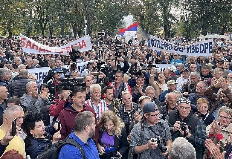 Večeras novi protesti opozicije