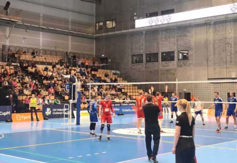 Borac zaleđen u Bergenu
