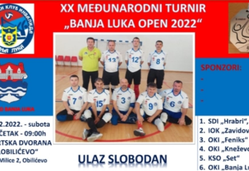 Počinje “Banja Luka Open“: Međunarodni turnir u sjedećoj odbojci