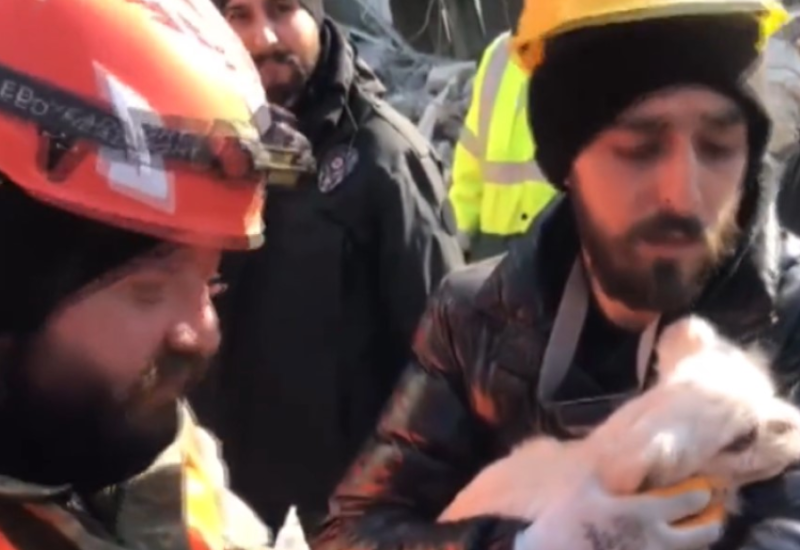 Više od 100 sati bila pod ruševinama: Žena spasena zahvaljujući lavežu psa (VIDEO)