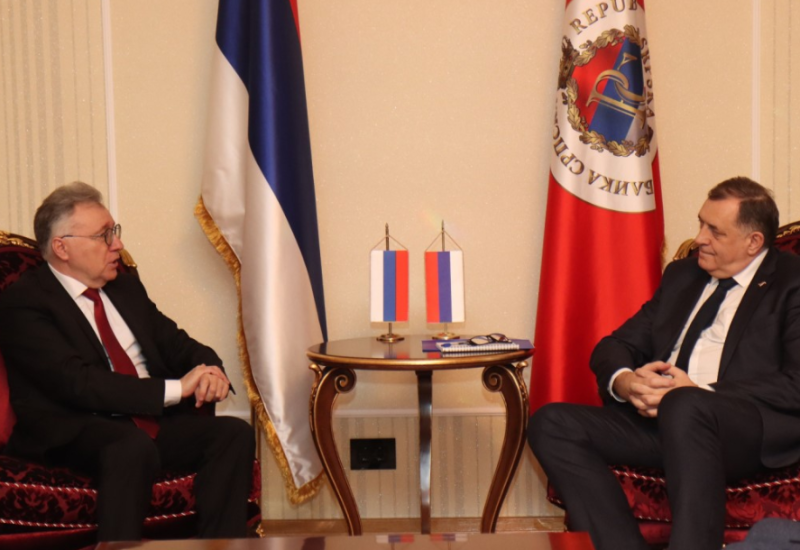 Dodik i Kalabuhov razgovarali o pokušajima otimanja imovine u Srpskoj