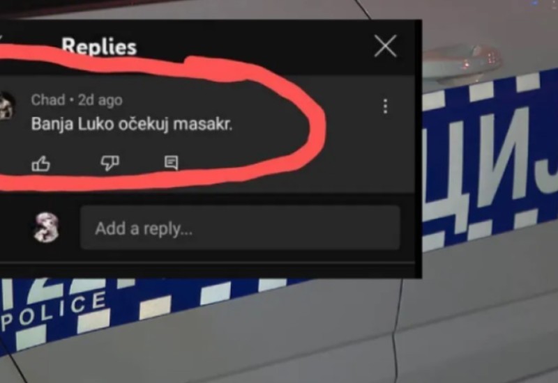 Strašna prijetnja, saslušan otac maloljetnika: “Banja Luko očekuj masakr”