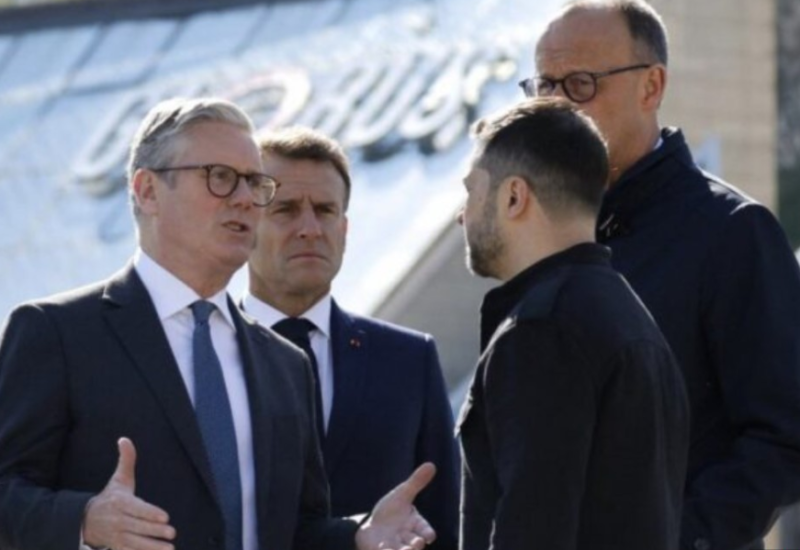 EVROPSKI LIDERI STIGLI u Kijev dan poslije velike parade u Moskvi