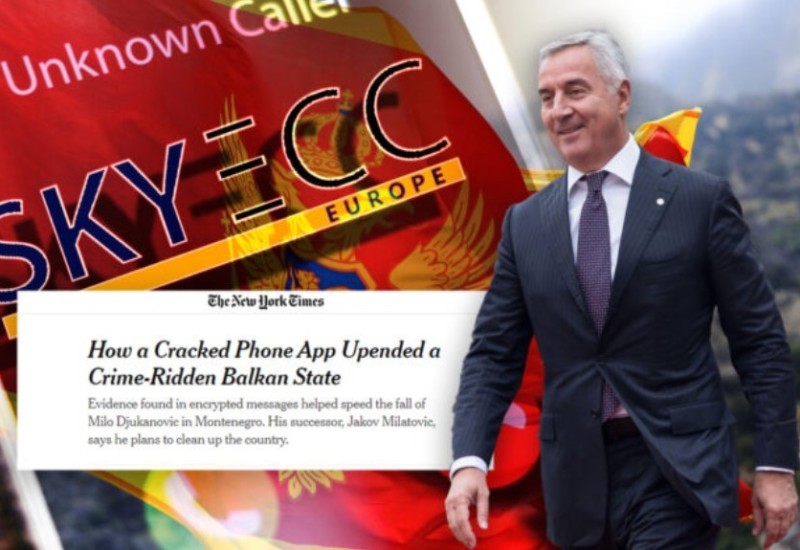 NEW YORK TIMES: Pad Mila Đukanovića ubrzale dešifrovane poruke iz Sky aplikacije