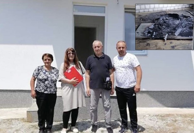 Zapaljena nova kuća srpske porodice na Kosovu i Metohiji
