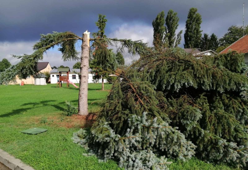 Nevrijeme u Gradišci nanijelo veliku štetu